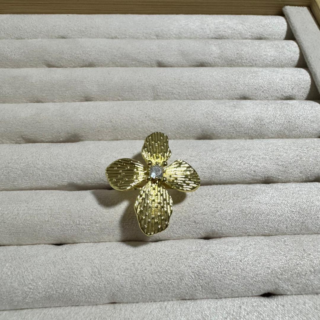 Anillo Chunky Dorado