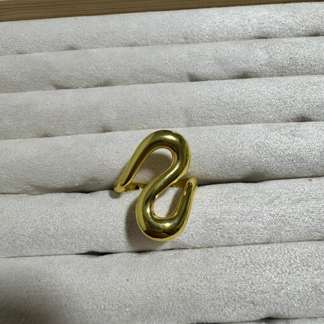 Anillo Chunky Dorado