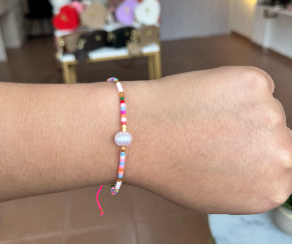 Pulsera Ajustable Perla