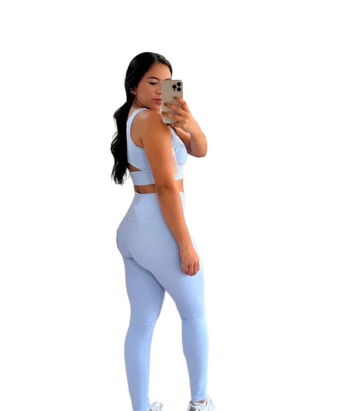 Conjunto Largo Top con Abertura