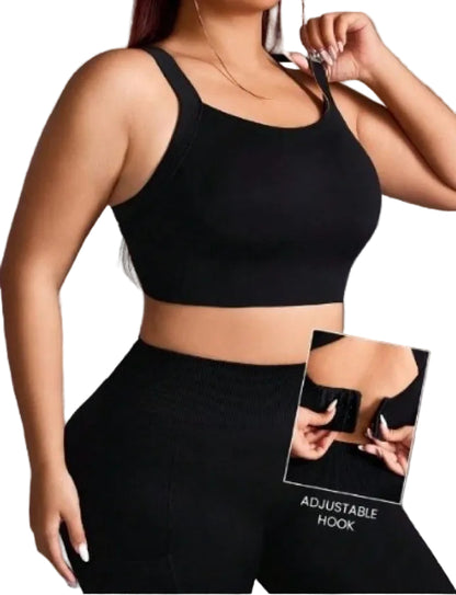 Conjunto Efecto Push Crop Top