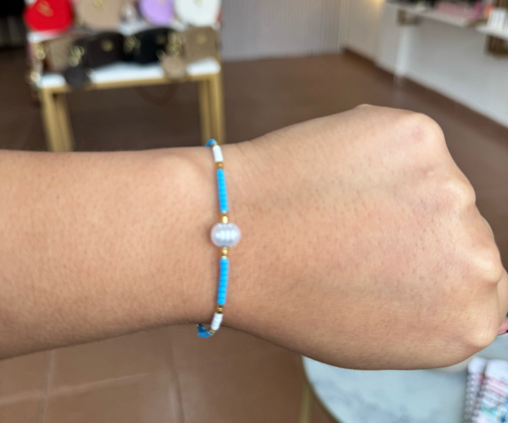 Pulsera Ajustable Perla