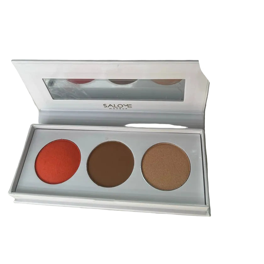 Trio Rubor en Crema, Contorno e Iluminador