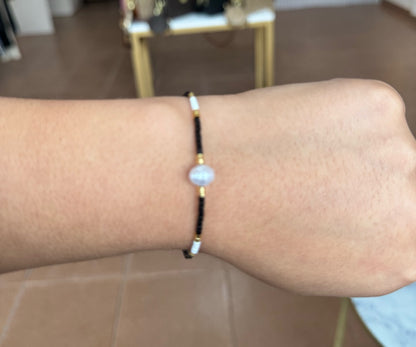 Pulsera Ajustable Perla