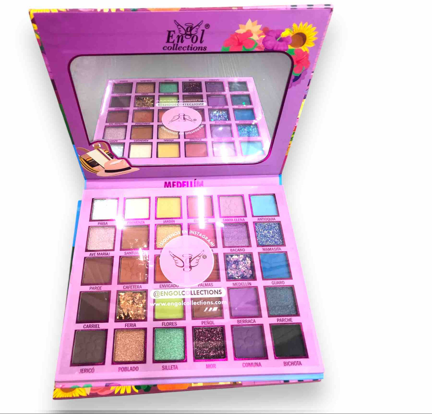 Paleta de Sombras Medellín