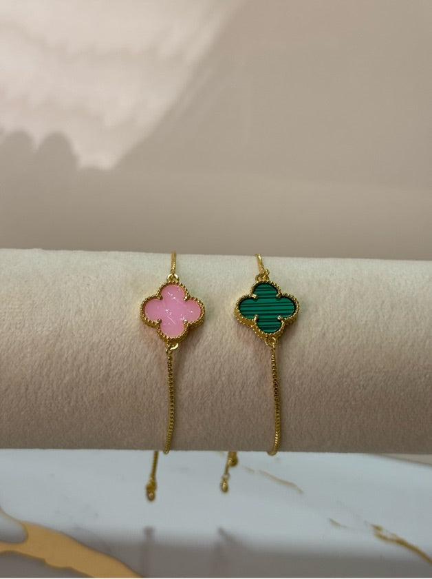 Pulsera Ajustable Trébol