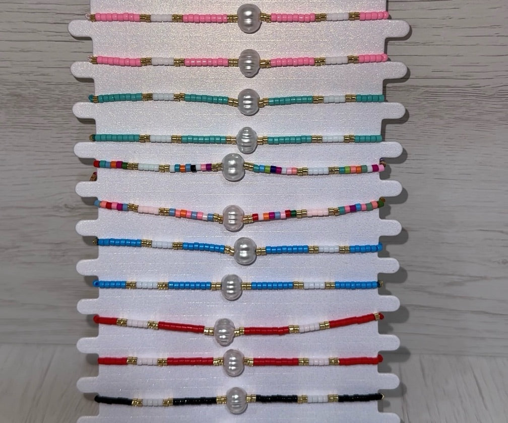 Pulsera Ajustable Perla